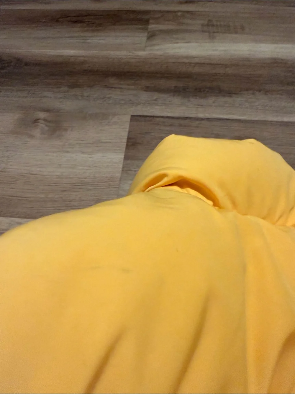 Vintage Polo Ralph Lauren Bubble Puffer Jacket Men’s Medium Yellow Nuptse Style